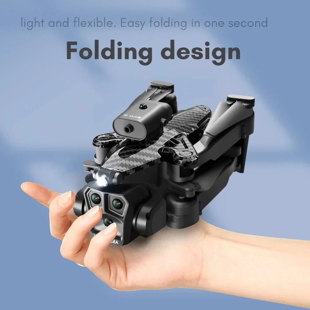 K10 Max/E88 Drone 4K Optical Flow Positioning High-Definition Three Camera Professional Aerial Photography Foldable Quadcopter